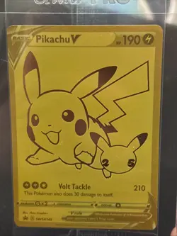 Pokemon TCG Pikachu V SWSH145 Black Star Promo Sealed Sword & Shield - Image 3