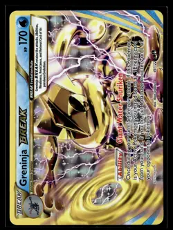Pokemon TCG XY - BREAKpoint #41/122 Greninja BREAK - Image 1