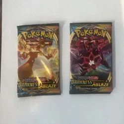 Pokemon TCG: Sword & Shield Darkness Ablaze 20 Factory Sealed Booster Packs - Image 2