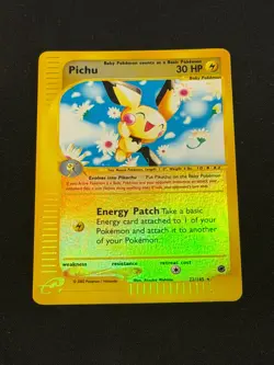 Pokemon - Pichu Expedtiion Reverse Holo 22/165 NM - Image 1