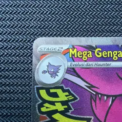 Mega Gengar EX 230/193 INDONESIAN Ascended Heroes / Mega Dream Ma3I Pokemon - Image 3