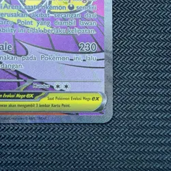Mega Gengar EX 230/193 INDONESIAN Ascended Heroes / Mega Dream Ma3I Pokemon - Image 5