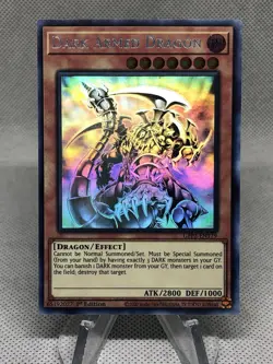 2022 YU-GI-OH! GFP2 EN179 DARK ARMED DRAGON 1ST ED GHOST RARE - Image 1