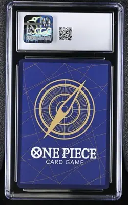 2022 ONE PIECE JAPANESE OP01-120 SHANKS ALT ART CGC 10 Gem Mint - Image 2