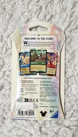 Fabled Booster Pack FACTORY SEALED Disney Lorcana TCG 2025 Ravensburger - Image 2