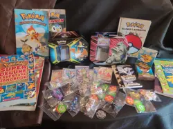 Large Pokemon Collection Of Cards And Books - Image 1