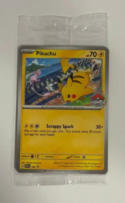 Pikachu SVP190 - World Championships Promo - Pokemon TCG - Sealed - Image 1