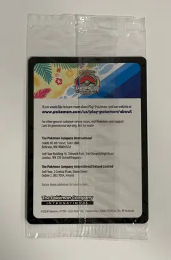 Pikachu SVP190 - World Championships Promo - Pokemon TCG - Sealed - Image 2
