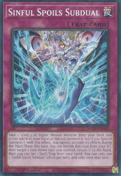 Yugioh - Sinful Spoils Subdual - MP25-EN362 - Common - NM/M - Image 1
