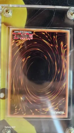 Yugioh Tri-Horned Dragon LOB-000 Secret Rare NM-M Original Print NA - Image 4