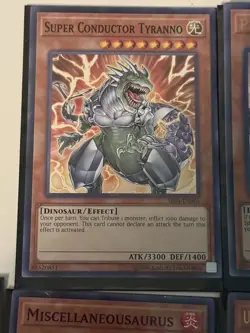 YuGiOh! - Super Conductor Tyranno BP01-EN013 Starfoil Rare 1st Edition Lot Of 8 - Image 3