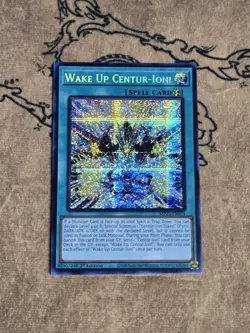 Yugioh Wake Up Centur-Ion! MP25-EN074 1st Edition Prismatic Secret Rare NM - Image 1