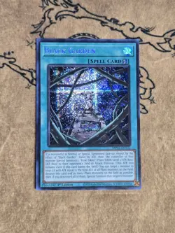 Yugioh Black Garden MP25-EN132 1st Edition Prismatic Secret Rare NM - Image 1