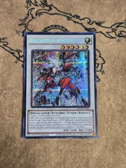 Yugioh Rciela, Sinister Soul of the White Forest MP25-EN087 1st Edition PSR NM - Image 1