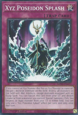 Yugioh - Xyz Poseidon Splash - MP25-EN42 - Common - NM/M - Image 1