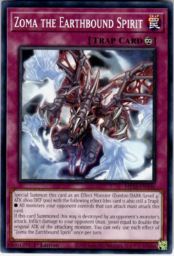 Yugioh - Zoma the Earthbound Spirit - MP25-EN366 - Common - NM/M - Image 1