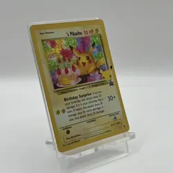 Birthday Pikachu 24 Celebrations Holo Black Star Promo Pokemon Card - Image 3