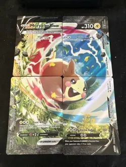 Pokemon Card Morpeko V-Union SWSh215-SWSH218 Promo Holo Rare NM - Image 1