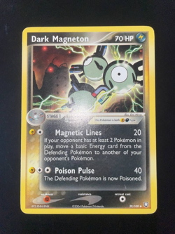 Dark Magneton Holo 39/109 EX Team Rocket Returns - NM Pokemon Card Eng - Image 1