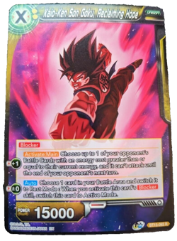 Kaio-Ken Son Goku BT15-093 R Dragon Ball Super DBS Card NM - Image 1