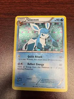 Glaceon - BW90 - Pokemon Black & White Promo Ultra Rare Holo Card MP - Image 1
