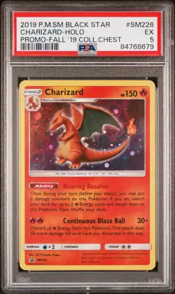 2019 Pokemon SM Black Star Promo Sm226 Charizard Holo - PSA Graded Card - Image 1