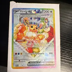 Pokemon TCG Eevee ex 174 SV Scarlet & Violet Promo Holo HP200 English - Image 1