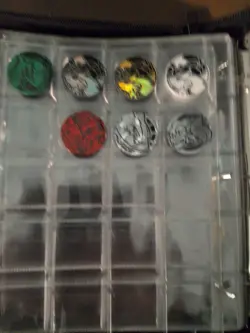 Pokemon TCG Collectible Coin Album + Rare Coins Vintage - Modern - Image 2