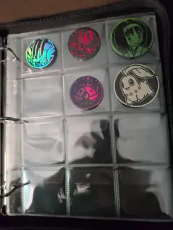 Pokemon TCG Collectible Coin Album + Rare Coins Vintage - Modern - Image 3