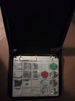 Pokemon TCG Collectible Coin Album + Rare Coins Vintage - Modern - Image 5