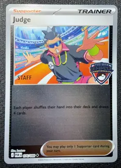 Pokemon STAFF Judge 076/088 Regional Championships Promo READ DESCRIPTION!!!! - Image 1