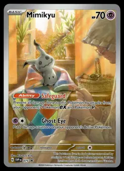 Mimikyu 075 Holo Promo Scarlet & Violet Promo Pokemon Near Mint - Image 1
