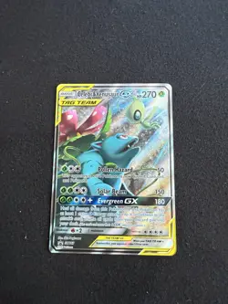 Celebi & Venusaur GX Tag Team Pokemon Card - Image 1