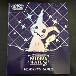 Paldean Fates ETB Player's Guide Book - Pokemon TCG FREE SHIPPING - Image 1