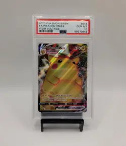 2020 POKEMON SWORD AND SHIELD VIVID VOLTAGE PIKACHU VMAX #44 PSA 10 💎🔥 - Image 1