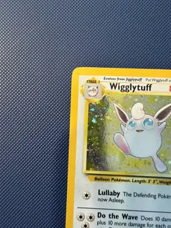 Wigglytuff 19/130 Holo Rare Base Set 2 Pokemon Holo Moderately Played - Image 5