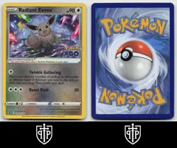 Pokemon - Radiant Eevee SWSH230 Sword & Shield - Holo Black Star Promo - NM - Image 3