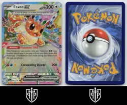 Pokemon - Eevee ex 075/131 Prismatic Evolutions - Holo Ultra Rare - NM - Image 3
