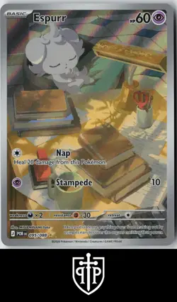 Pokemon - Espurr 095/088 Perfect Order - Holo Illustration Rare - NM - Image 1