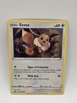 Eevee SWSH042 Holo Promo Sword & Shield Promo Pokemon - Image 1