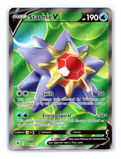 Starmie V (Full Art) - 166/189 Astral Radiance Ultra Rare - Pokemon Card - Image 1