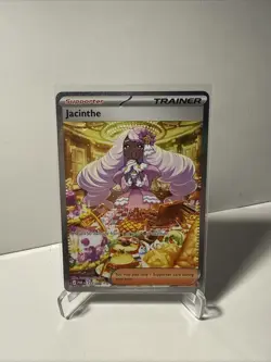 Pokemon TCG Jacinthe 122/088 Special Illustration Rare Holo Trainer Supporter EN - Image 1