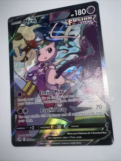 Pokemon TCG Fusion Strike Mew v Holo Alternative Art Ultra Rare Card 251/264 - Image 2