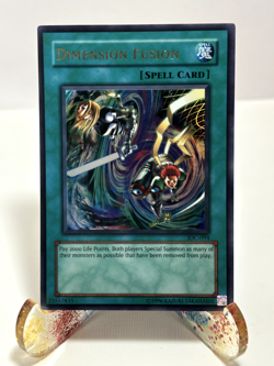 YuGiOh! Dimension Fusion IOC-094 Unlimited Ultra Rare LP - Image 1