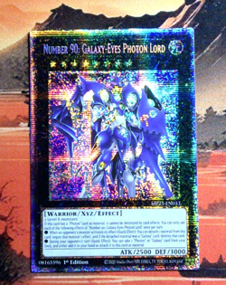 YuGiOh! Number 90: Galaxy-Eyes Photon Lord MP25-EN033 1st Edition NM STR - Image 1