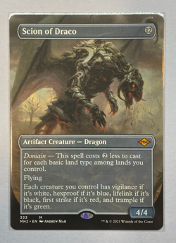 MTG - Modern Horizons 2 - Scion of Draco - Borderless - NM - Image 1