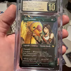 MTG Tifa Lockhart Chocobo Track Foil Final Fantasy 7 CGC Pristine 10 🔥💎 - Image 2