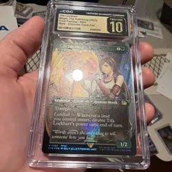 MTG Tifa Lockhart Chocobo Track Foil Final Fantasy 7 CGC Pristine 10 🔥💎 - Image 3