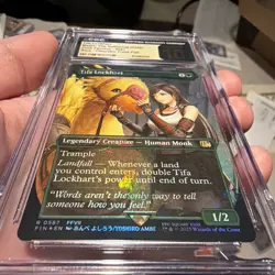 MTG Tifa Lockhart Chocobo Track Foil Final Fantasy 7 CGC Pristine 10 🔥💎 - Image 4
