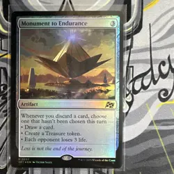 Wizards of the Coast MTG Monument to Endurance #0237 Foil Rare English - Image 1
